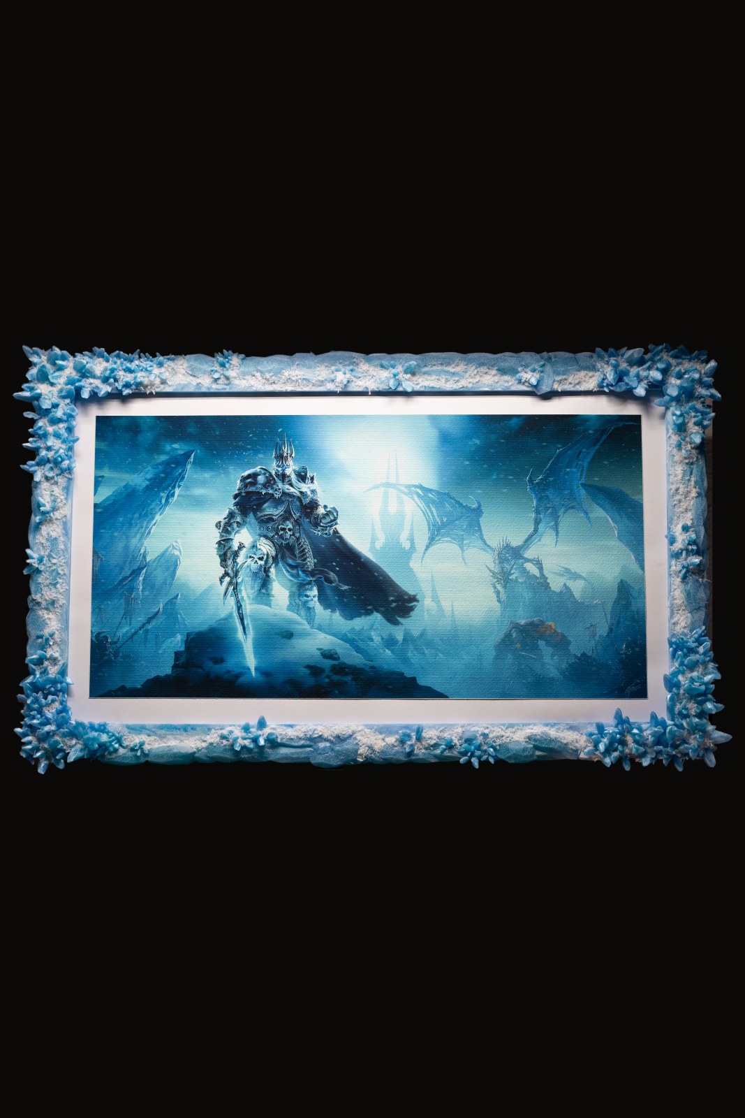 Crystal Frame, Sculpted ice picture frame