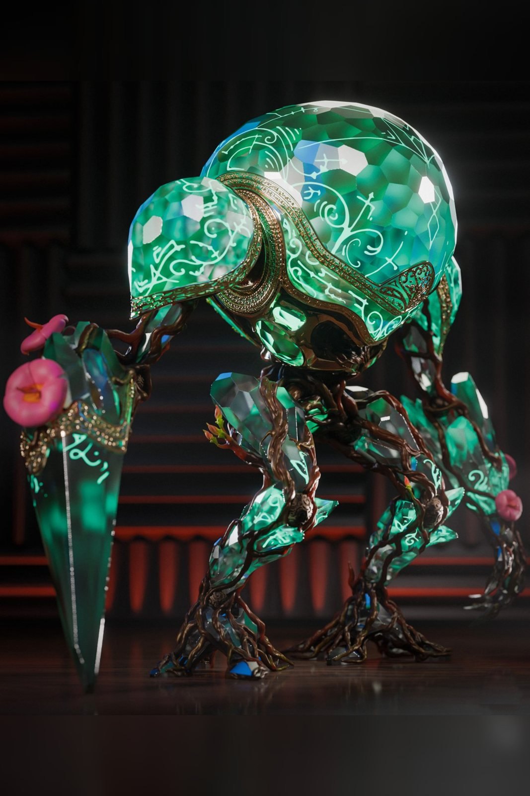 Crystal Mecha, Translucent walker